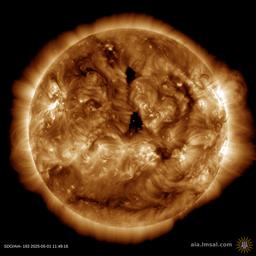 Latest image of the Sun from SDO