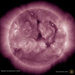 Latest image of the Sun from SDO