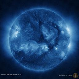 Latest image of the Sun from SDO