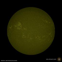 Latest image of the Sun from SDO